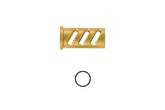 LA Capa Customs CUTOUT slotgeleiderkap voor TM Hi-Capa 4.3 replica's (met Delrin ring) Goud
