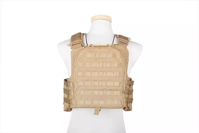 Cherry Plate Carrier Tactical Vest - Coyote