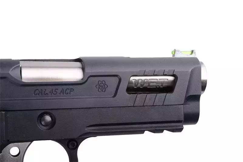 Pistola de airsoft Hi-capun Velociraptor 3.8 Force - negro