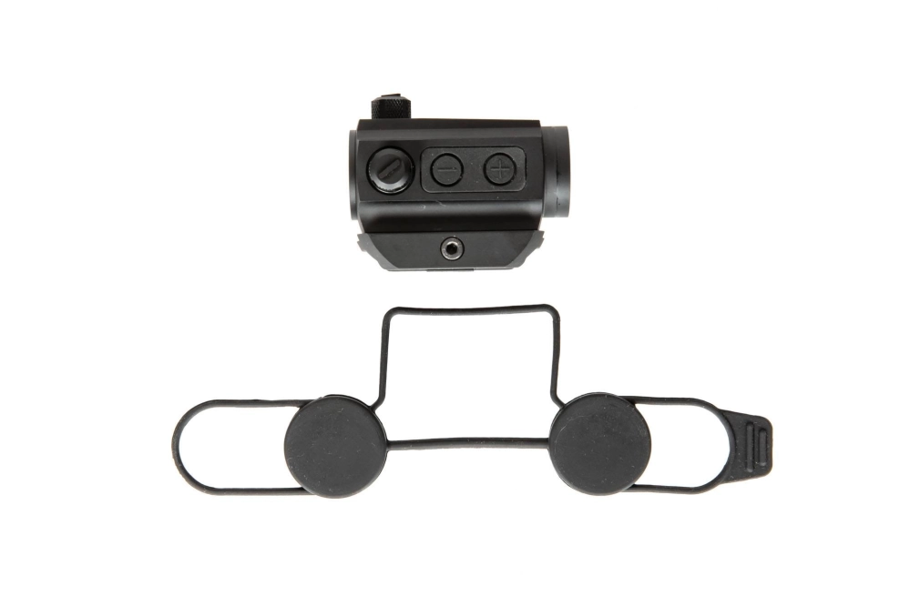 Solar Power Red Dot Sight Replica (Low Mount) - Black