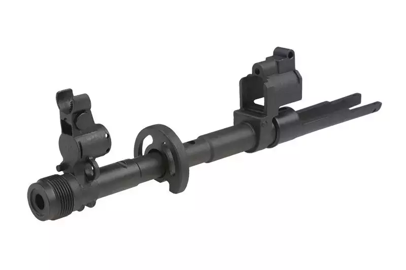 Ocelový montáž vnější hlavněj na airsoftové zbraně ELAKS74U