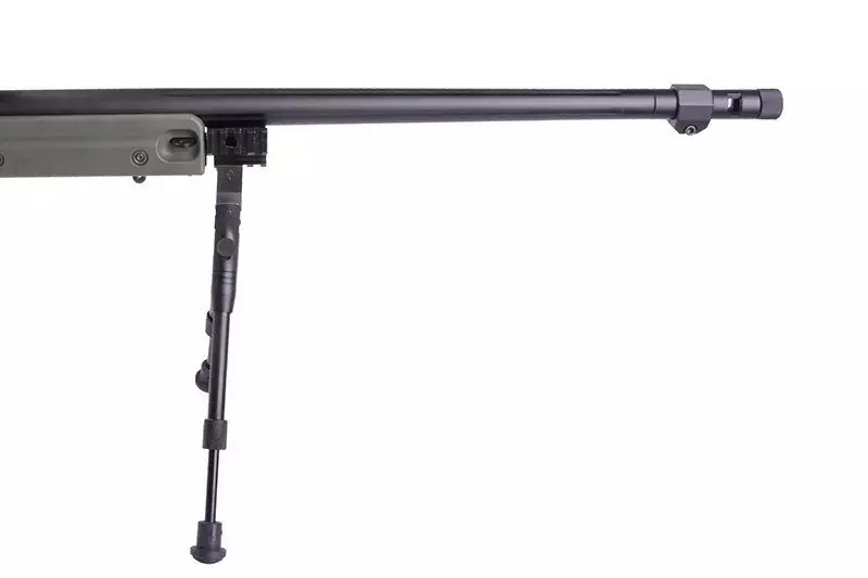 Réplique de fusil de précision 4402D (avec bipied et lunette) - Olive 