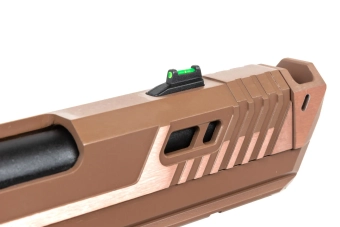 Pistola airsoft SRC Sahara Viper DUAL POWER con cargador de gas red dotde Flat Dark Earth