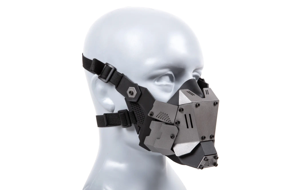 Masque Cyberpunk Commander - Noir