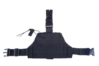 Panneau de cuisse MOLLE - noir
