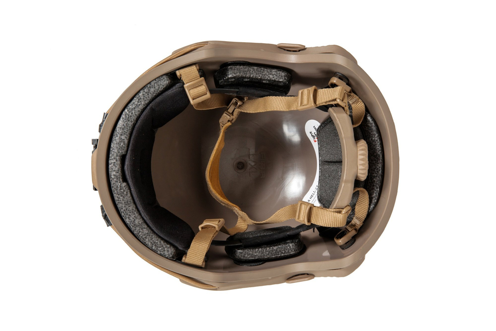 Réplique de casque Ballistic Aramid Heavy Version L/XL Dark Earth