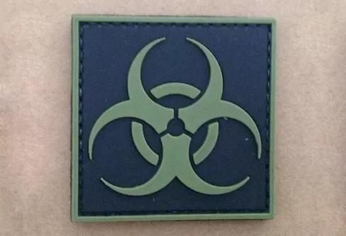 Nášivka 3D - Biohazard