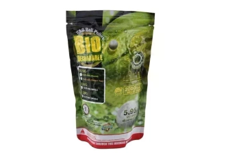Billes biodegradable 0.20g G&G 2000 pièces