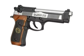 WE-2058 Réplique de pistolet BIOHAZARD - 2 TONE
