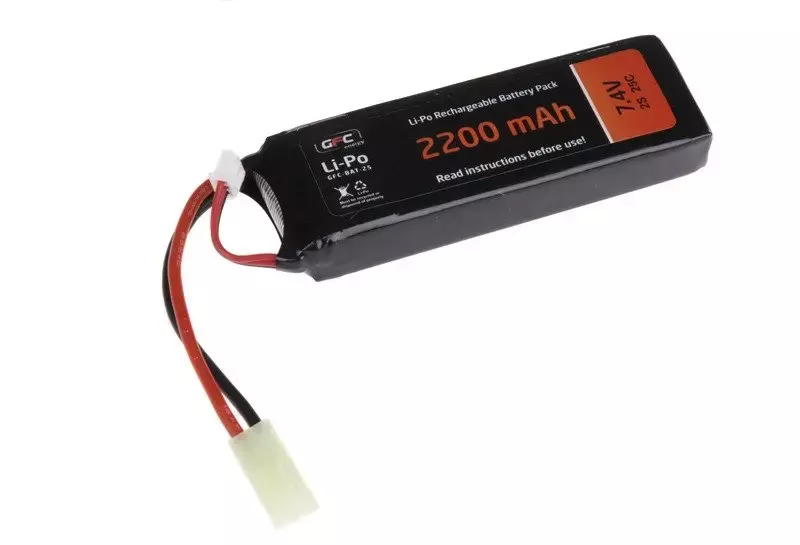 Batterie LiPo 7.4V 2200mAh 25/50C