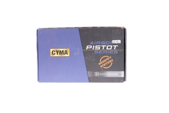 Electric Pistol Replica CM128S MOSFET Edition - Black (OUTLET)