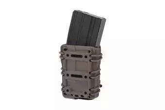 SMC 5.56 Magazine Pouch with flocking (MOLLE) - foliage green