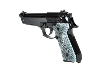 Pistolet airsoft WE M92 EAGLE Green Gas Noir