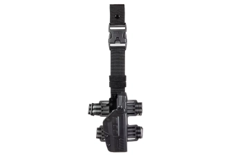 Drop-Leg Holster for Glock 17 Pistols - Black