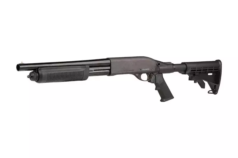 M870 Police Version with Telescopic Stock Shotgun Replica