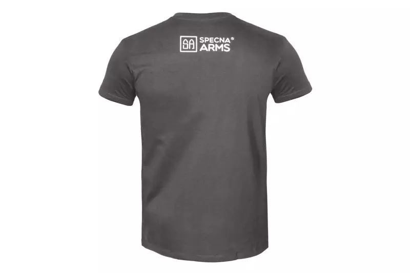 Camiseta Specna Arms - Your Way Of Airsoft 03 - gris/blanco