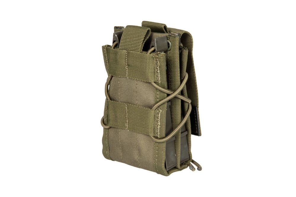 Bardeau double poche fusil - olive
