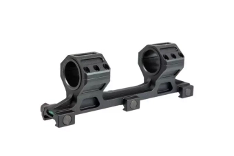 GE Long Version 25.4-30mm Scope Mount with Bubble Level - black