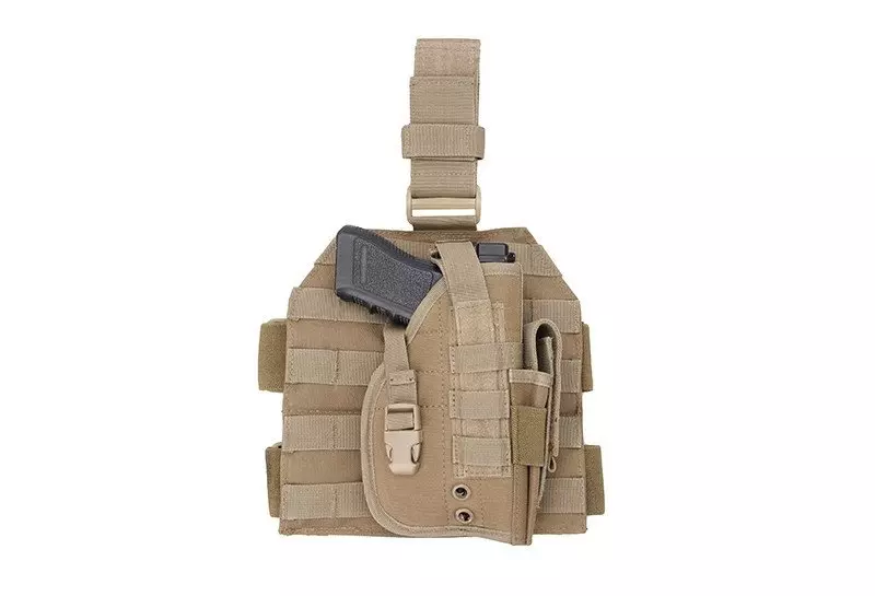 Leg panel with universal holster  - tan