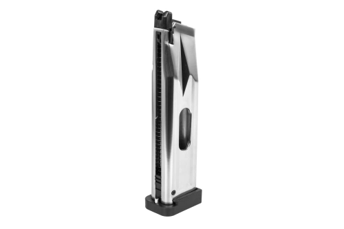 CO2 magazine 30 BBs SRC for Hi-Capa QB replicas Black/Silver