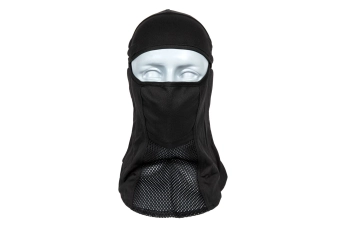 Light Balaclava with Face Protector - Black