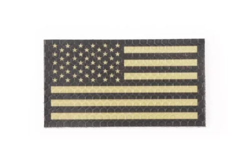 Naszywka IR - Flaga USA lewa - tan