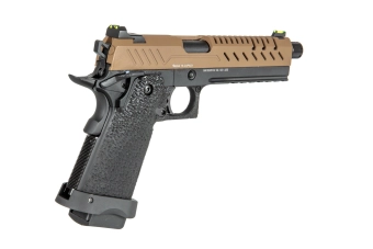 Airsoft pistole Vorsk hi-capa 5.1 - tan/black