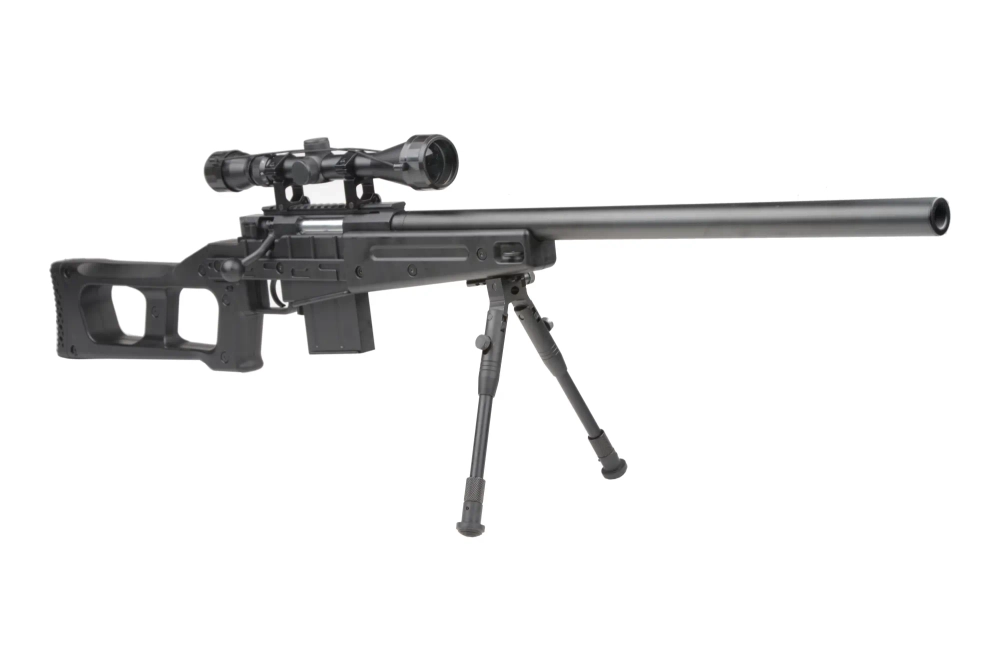 Réplique de fusil de précision MB4408D - avec lunette et bipied