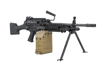 Ametralladora airsoft Vega Force Company MK48 MOD1 Standard Negra