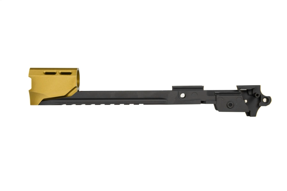 Cadre inférieur R EDGE personnalisé pour répliques Hi-cap a 5.1 + compensateur - Or