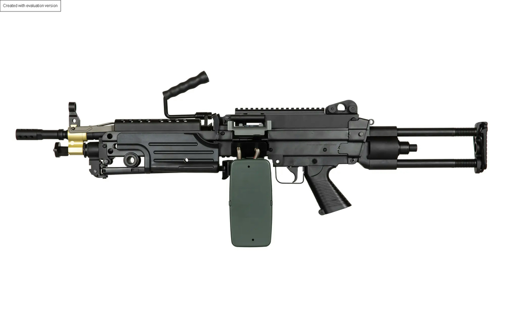 airsoft Specna Arms SA-249 PARA EDGE™ Ametralladora Negro (OUTLET)