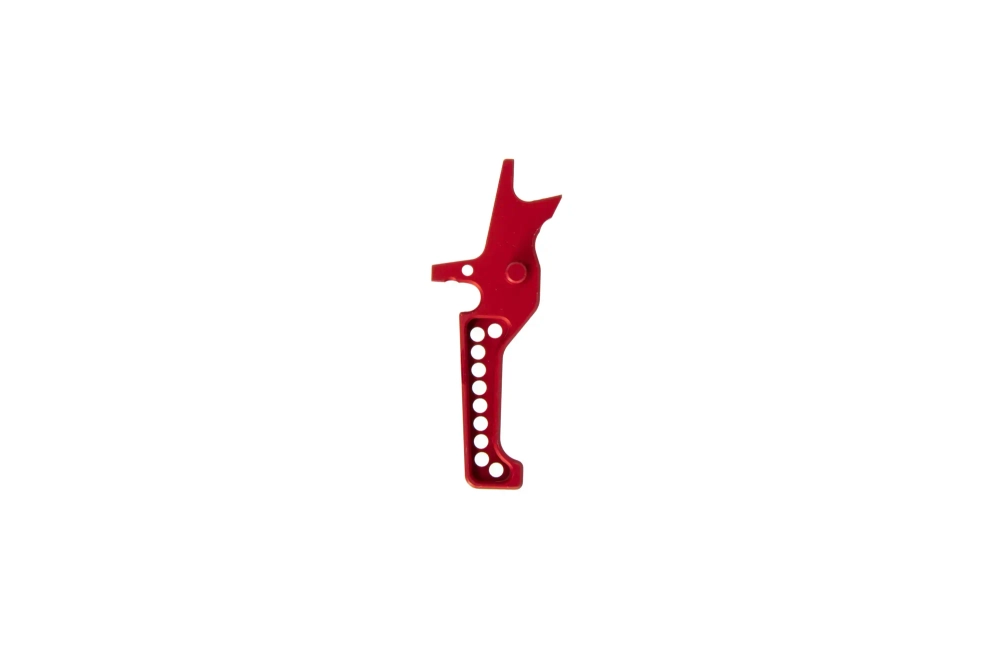 Gatillo CNC Ver.4 para réplicas M4/M16 - Rojo