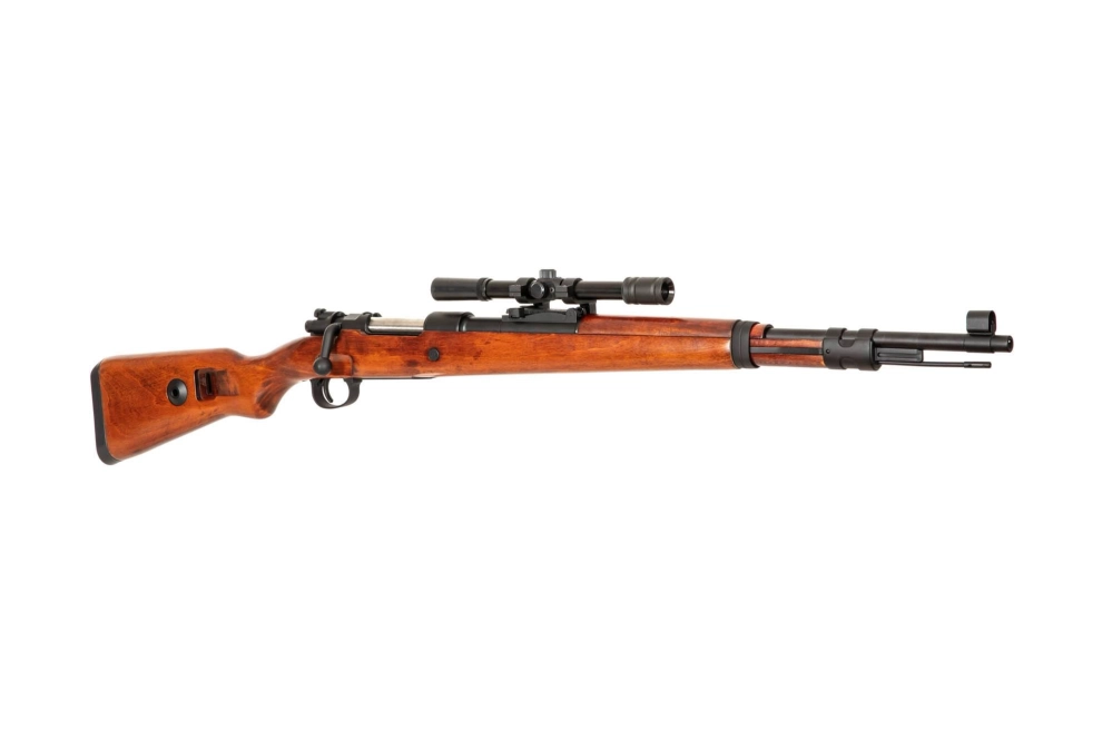SW-022A Kar98 (Real Wood) Rifle Replica with scope 