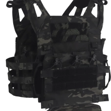 Plate Carrier Vest Wosport VE-106 MC Black