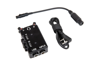 Botón PTT doble FMA FCS-DUAL Negro