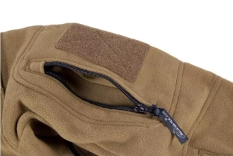 Sweat-shirt en polaire Liberty - vert olive / noir