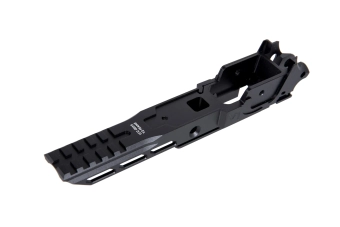 LA Capa Customs V2 Competition hliníkový rám pro airsoftové zbraně TM Hi-Capa (verze s výřezem) Black