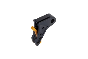 Gâchette en aluminium CNC style EX pour répliquess TM,WE G17/19/34 - Noir/Or