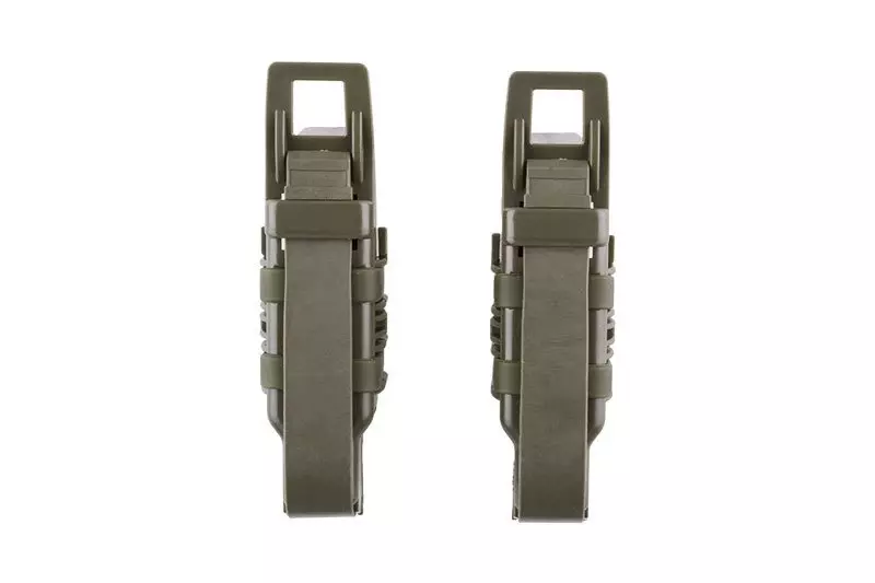 Bolsa doble Open III (XS) para cargadores pistola owe - verde oliva 