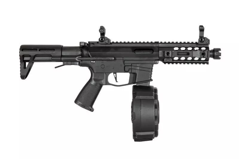 Réplique de pistolet mitrailleur PX9 (+ speedloader DRUM) - noir