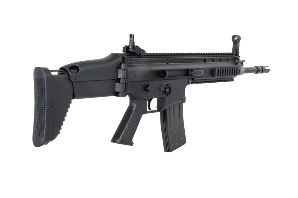Cybergun x FN HERSTAL SCAR-L airsoft Carabina de asalto con funda de transporte Negro