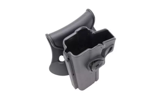 Glock 17/22/31 Polymer holster for LEFT HANDED - black