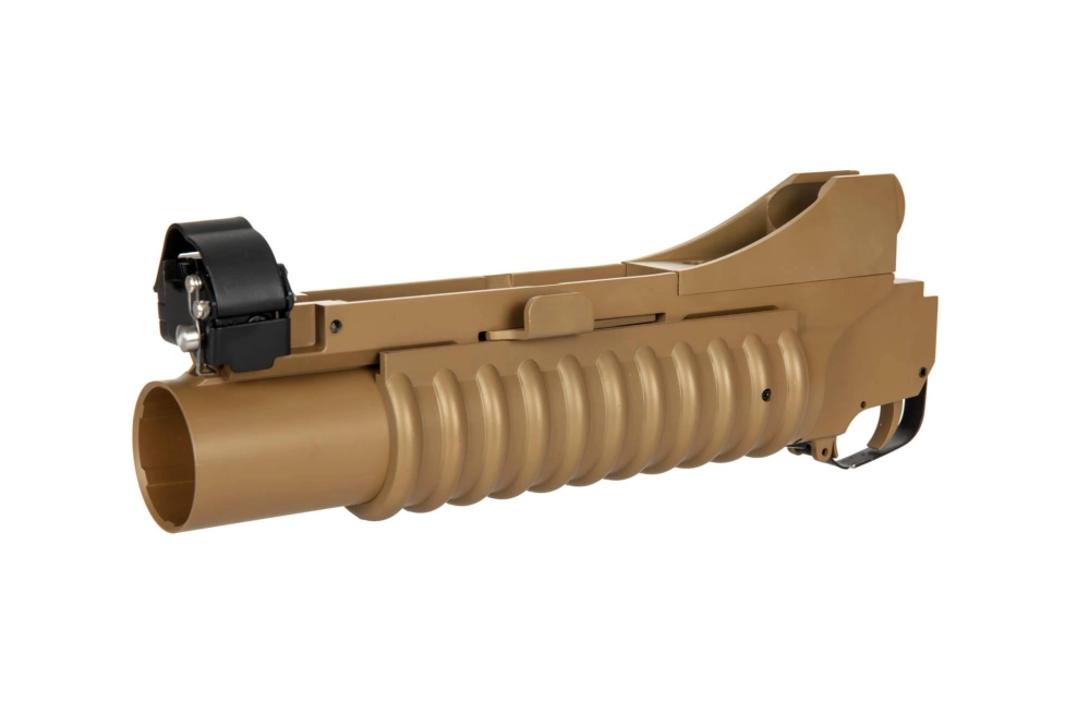 Airsoft Granátomet M203 - 3 v 1 - Krátký - TAN