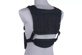 Gilet tactique Découpe laser dynamique - noir