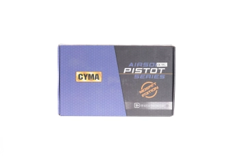 Réplica de subfusil eléctrica CM122S MOSFET Edition - negro (OUTLET)