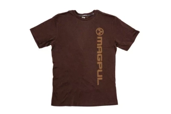 T-Shirt - Vert Logo - Dark Brown