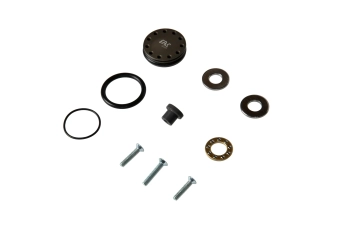 Double sealed piston head - Duralumin + Teflon