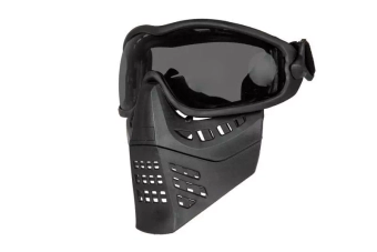 ANT mask with goggles - black