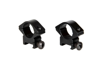 Dos piezas montura óptica 25.4mm para carril RIS - baja