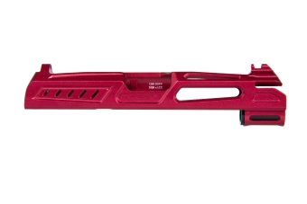 LA Capa Customs x SpeedQB COBRA aluminium lock for TM Hi-Capa replica 4.3 Red